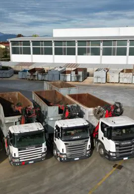 Raccolta e trasporto degli scarti metallici