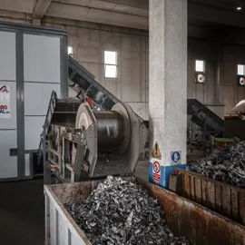 Reparto triturazione ferro